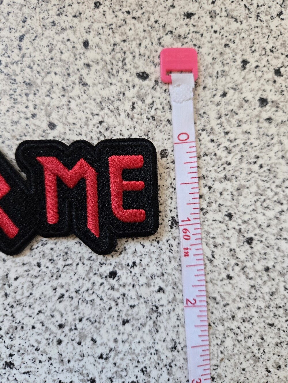 "Scream For Me" Embroidered Patch - Picture 4 of 4